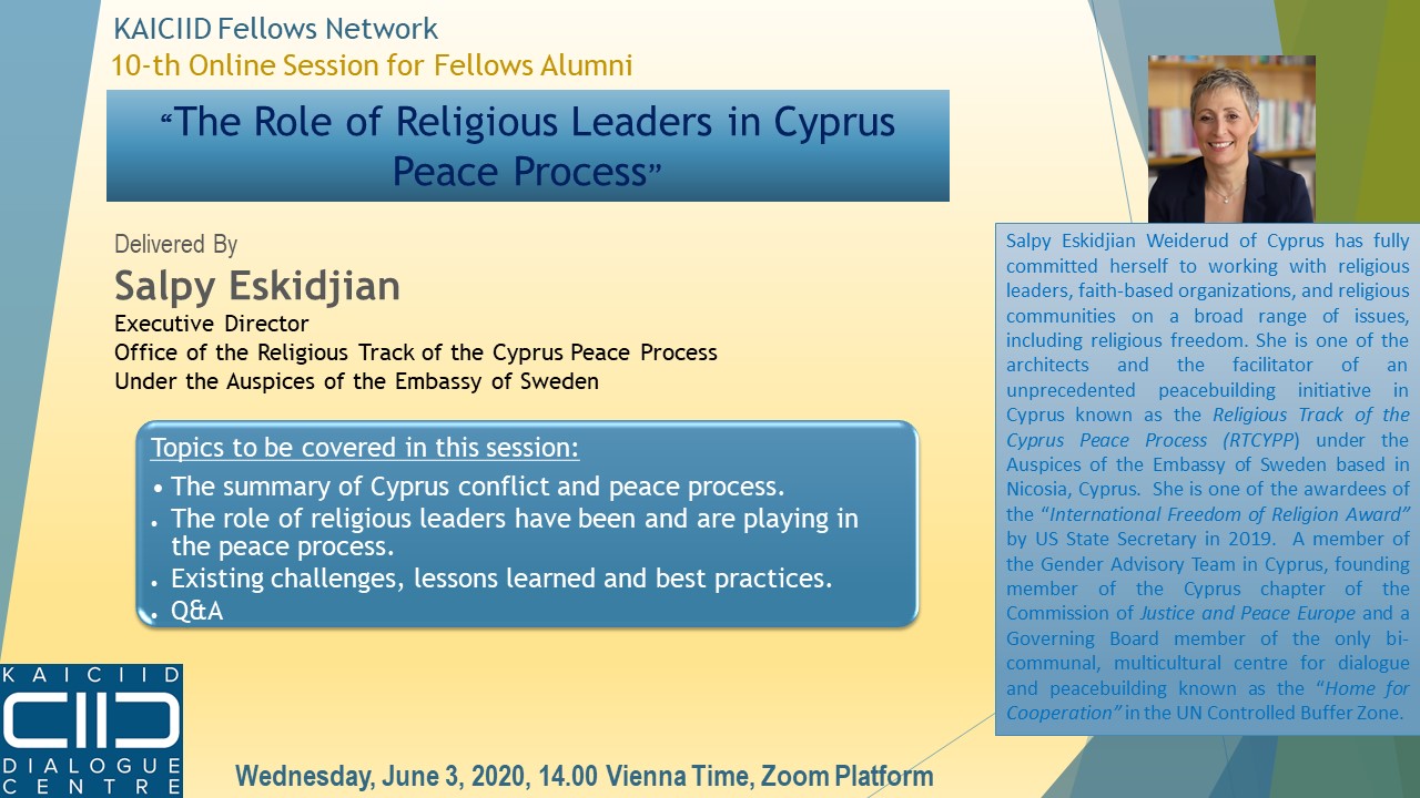 10-th Onlie Session with Salpy Eskidjyan